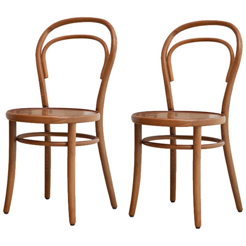 Silla de madera tradicional para comedor, cocina, silla trasera Windsor