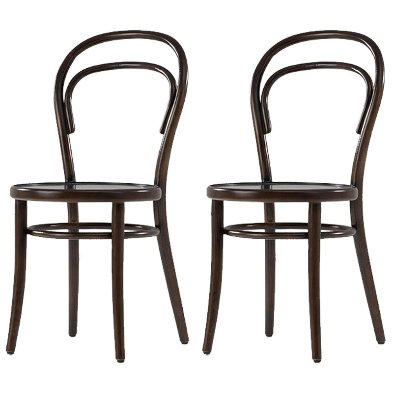 Silla de madera tradicional para comedor, cocina, silla trasera Windsor