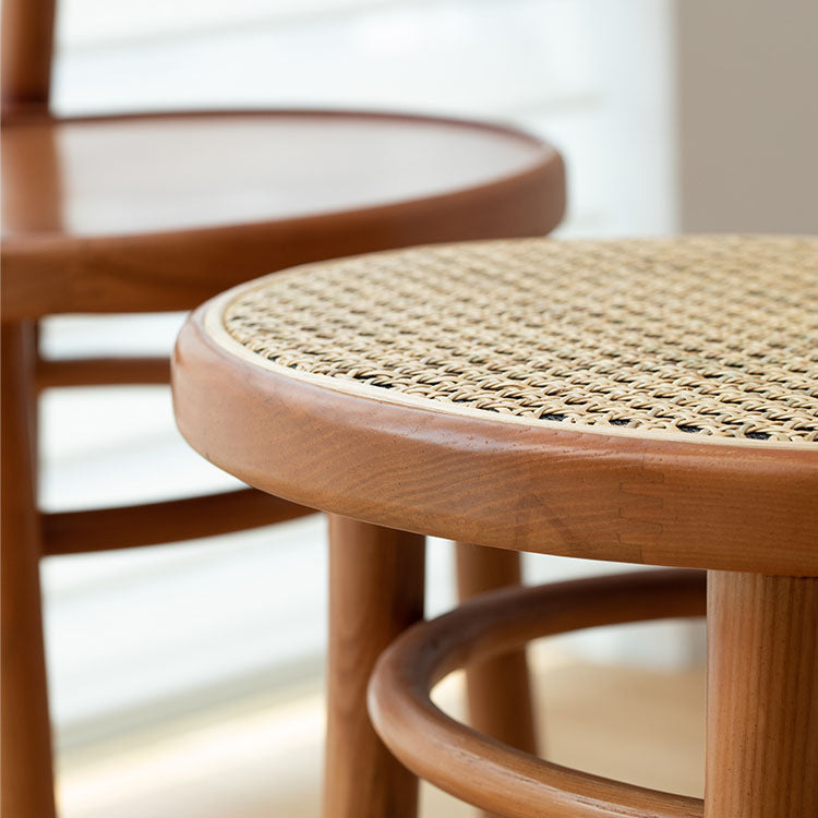 Silla de madera tradicional para comedor, cocina, silla trasera Windsor