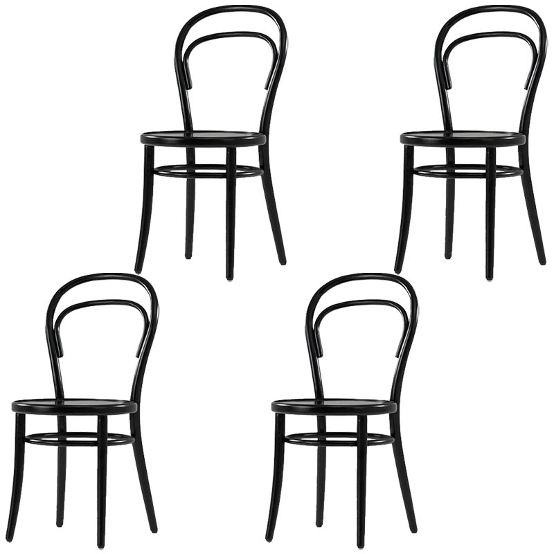 Silla de madera tradicional para comedor, cocina, silla trasera Windsor