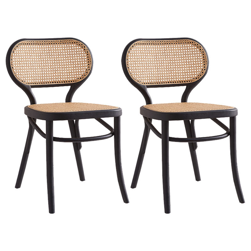 Silla tradicional de madera para comedor, cocina, silla lateral trasera King Louis
