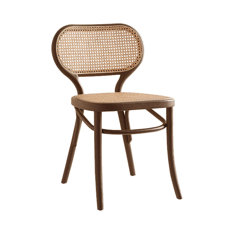 Silla tradicional de madera para comedor, cocina, silla lateral trasera King Louis