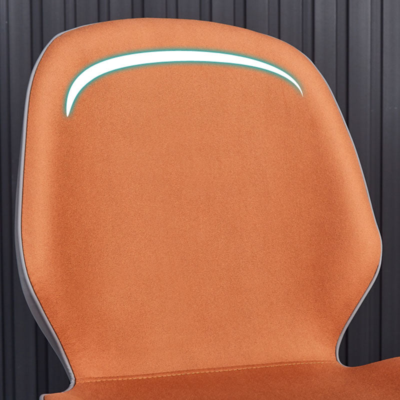 Sillas de comedor de cuero sintético de estilo industrial, silla con respaldo sólido para cocina