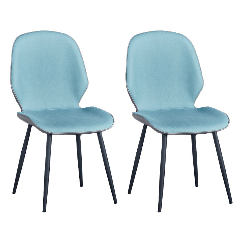Sillas de comedor de cuero sintético de estilo industrial, silla con respaldo sólido para cocina
