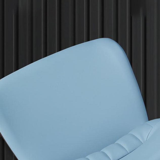 Sillas de comedor contemporáneas, silla sin brazos con patas de metal para cocina