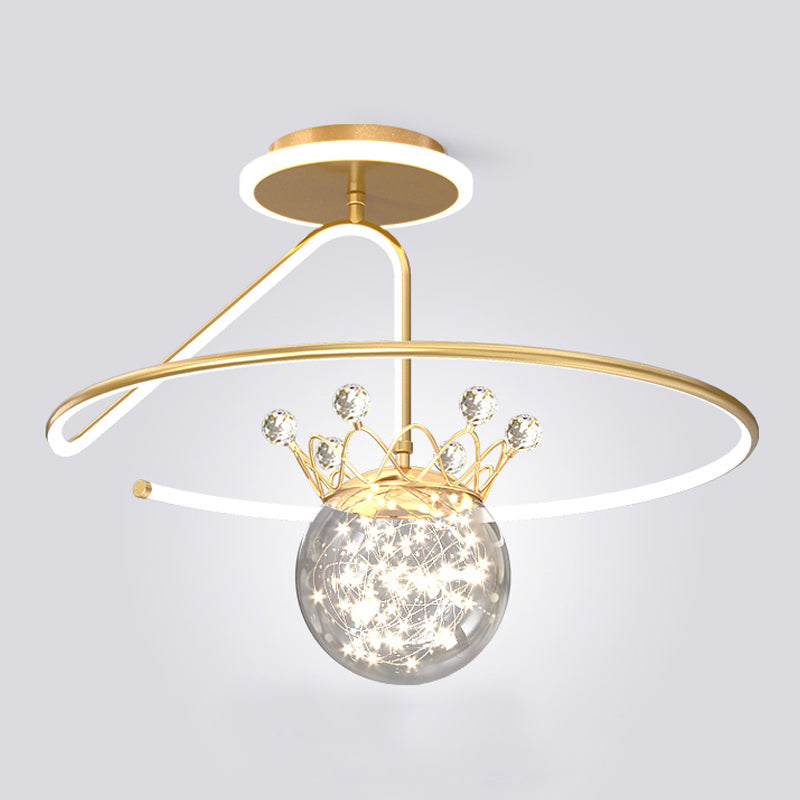 Forme de balle LED PLADIER LAMPLE MODER