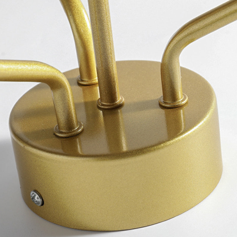 Lámpara de techo de pétalos con estilo nórdico