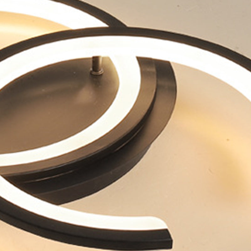 Ringe Metall Deckenmontage Leuchte moderne LED-Deckenleuchte