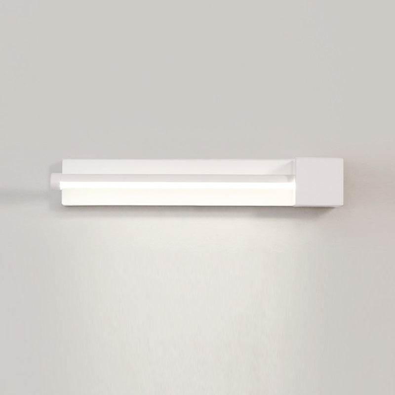 Moderne Metall Wandleuchte rotatable 12 "breit LED -Wandleuchten für Wohnzimmer