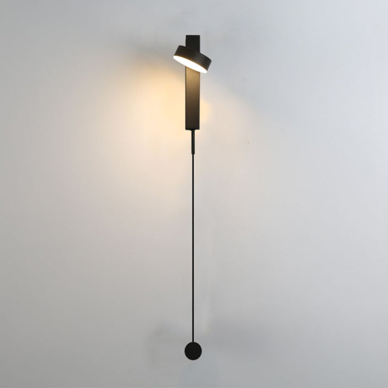 Luz de pared de metal moderna LED geométrica Rotable LED Spl aplanador para sala de estar