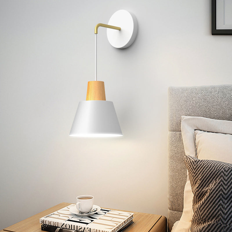 Modern Style Geometric Wall Lamps Metal 1 Light Sconce Lights