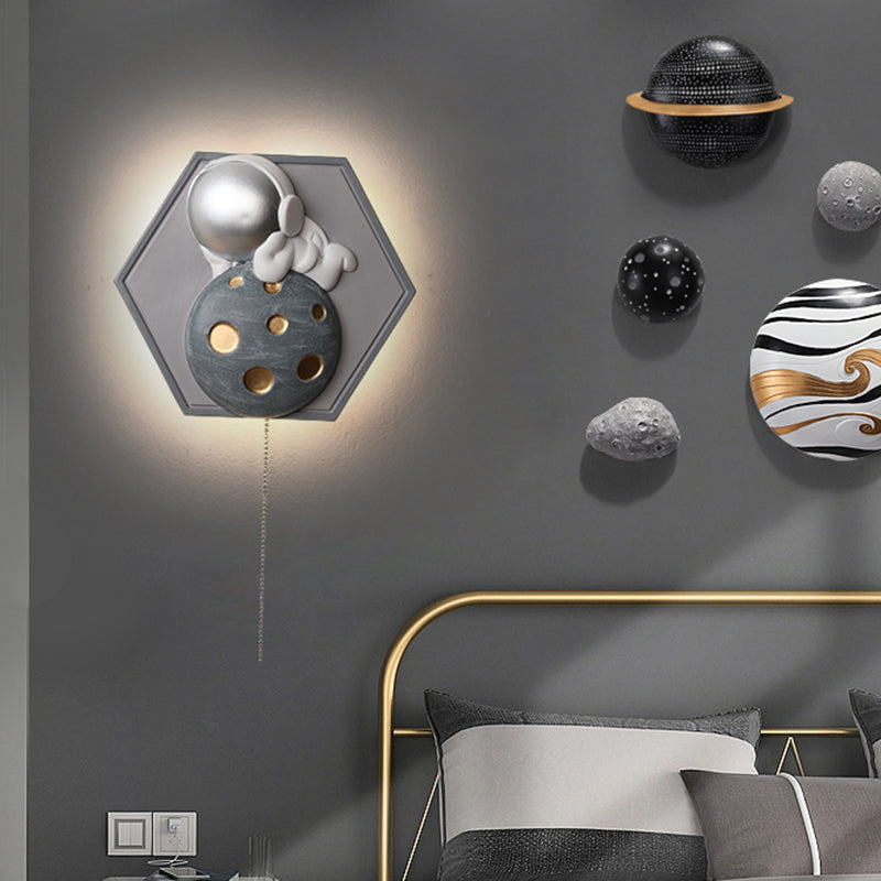 Wall Sconce Lighting Minimalist Wall Mounted Lighting for Kids Bedroom