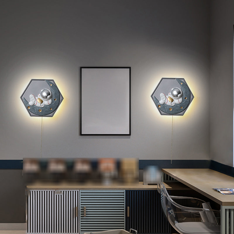 Wall Sconce Lighting Minimalist Wall Mounted Lighting for Kids Bedroom