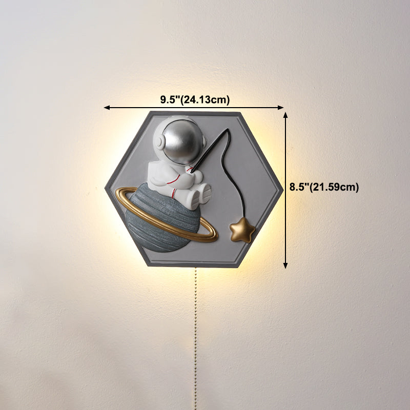 Wall Sconce Lighting Minimalist Wall Mounted Lighting for Kids Bedroom