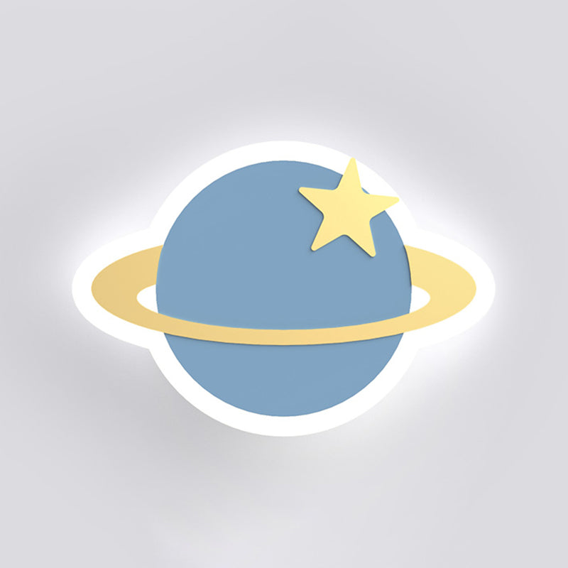 Modern Style Unique Shape Wall Sconce Metal 1 Light Sconce Lighting for Dining Room