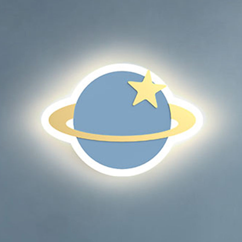 Modern Style Unique Shape Wall Sconce Metal 1 Light Sconce Lighting for Dining Room