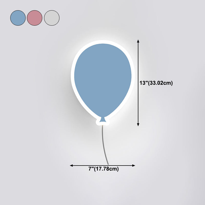 Modern Style Unique Shape Wall Sconce Metal 1 Light Sconce Lighting for Dining Room