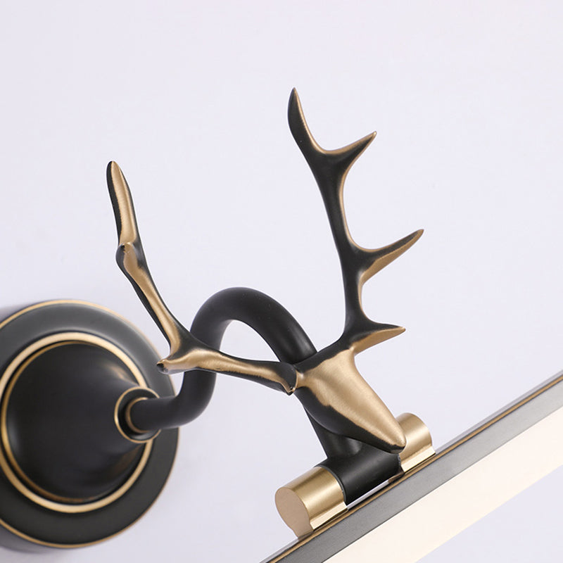 Linear Shape Modern Style Vanity Light Metal 1-Light LED Mirror Light for Bathroom