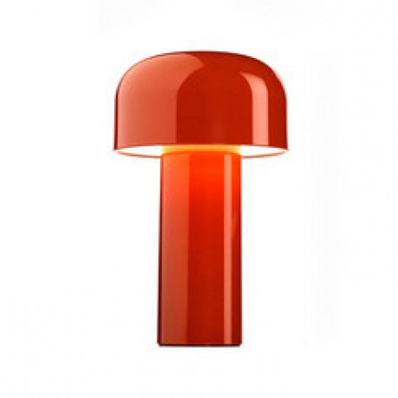 Touch Dimming Mushroom Night Lamp Macaron Metal Bedroom LED Table Light