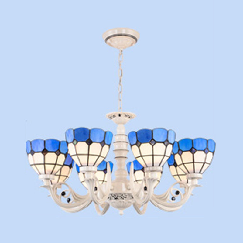 Luces colgantes de rama de tazón múltiple de luz