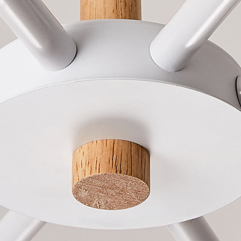 Multi Light Spherical Branch Hanging Light Modern Style Metal Hanging Lighting for Bedroom