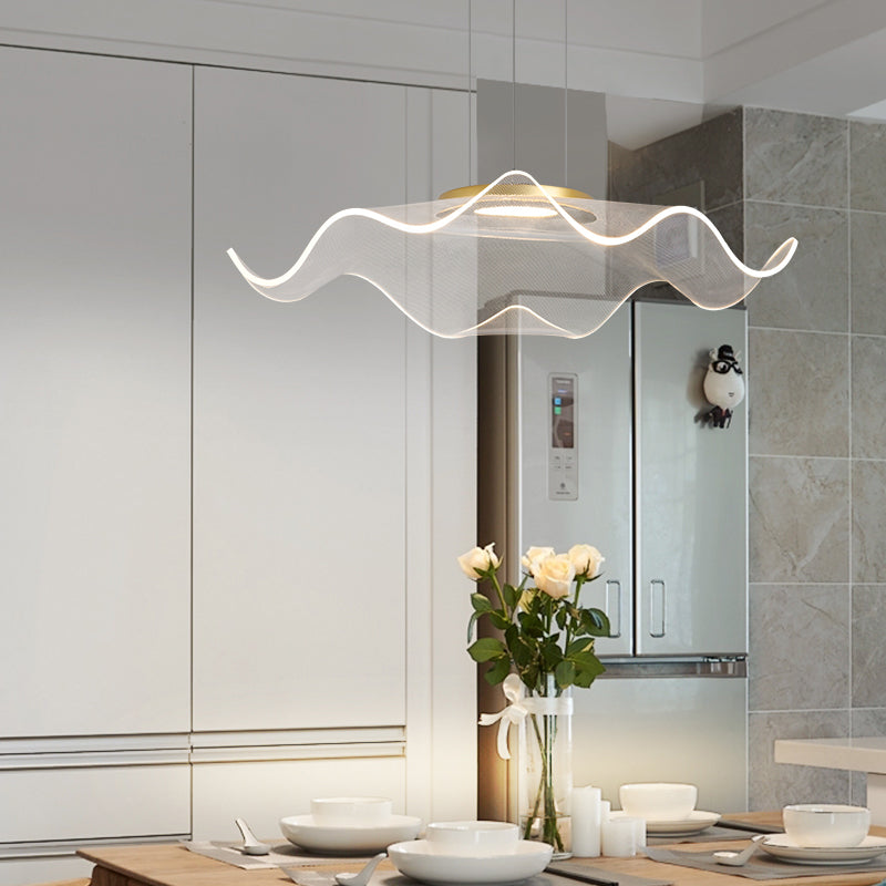 Metal Hanging Pendant Light Nordic Style LED Hanging Ceiling Light