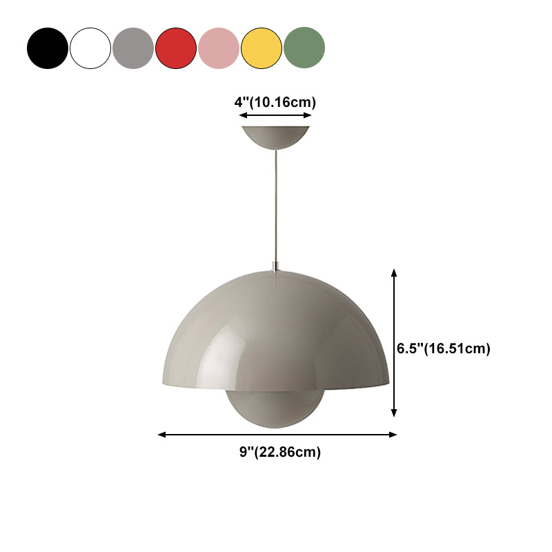 Noordse knopvorm hanglamp licht metaal kleurrijke hangende hanger voor woonkamer