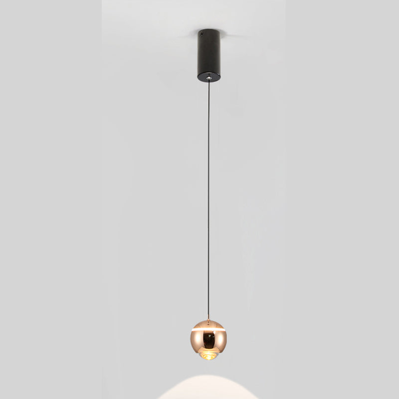 Nordic Globe Form Pendellicht Leichtes Aluminium LED Hanging Anhänger für Wohnzimmer
