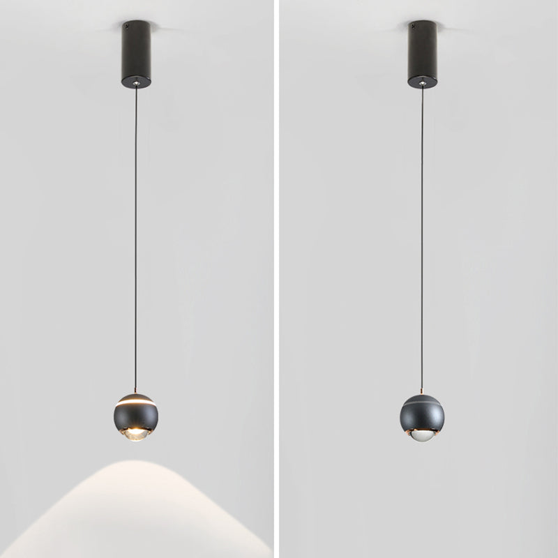 Nordic Globe Form Pendellicht Leichtes Aluminium LED Hanging Anhänger für Wohnzimmer