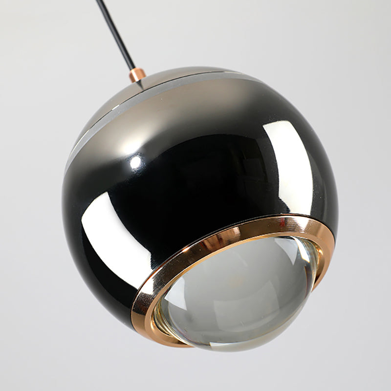 Nordic Globe Form Pendellicht Leichtes Aluminium LED Hanging Anhänger für Wohnzimmer