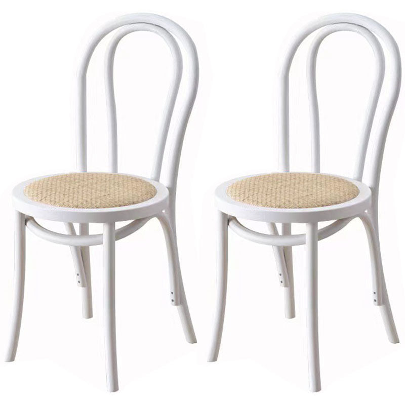 Comedor de madera tradicional, cocina, silla lateral, silla trasera Windsor