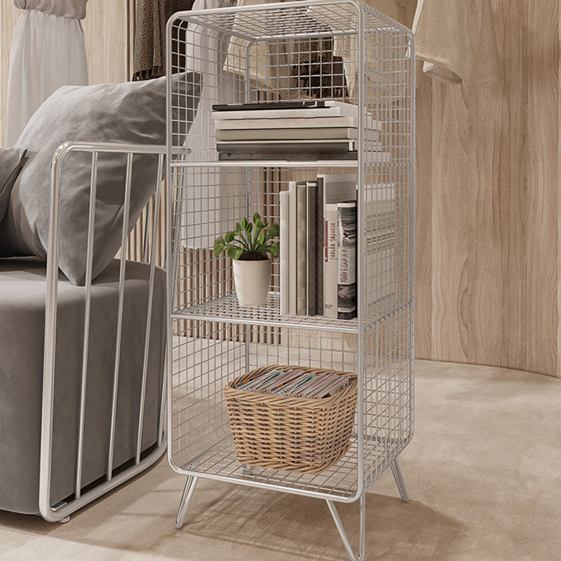 Bibliothèque standard de style industriel Metal à l'arrière fermé pour le bureau à domicile