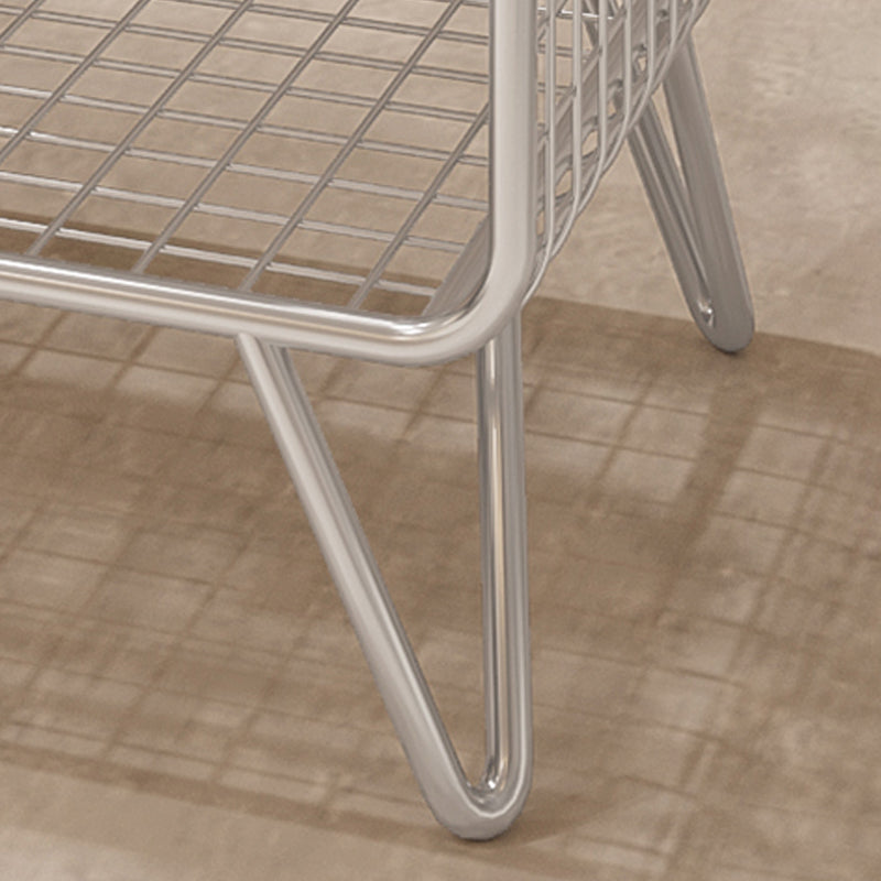 Bibliothèque standard de style industriel Metal à l'arrière fermé pour le bureau à domicile