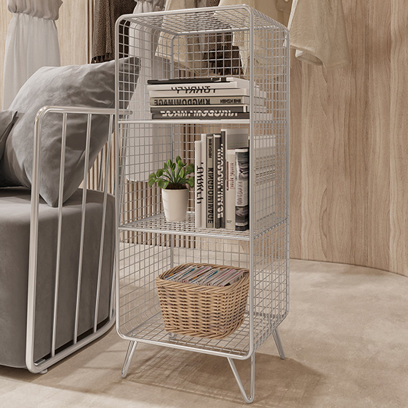 Bibliothèque standard de style industriel Metal à l'arrière fermé pour le bureau à domicile