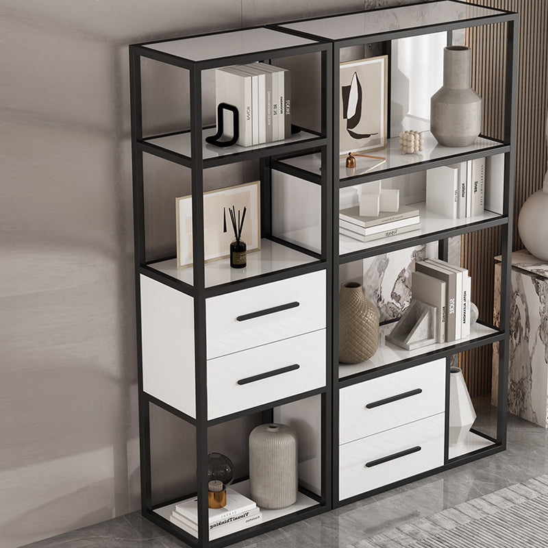 Modern Style Open Bookshelf Etagere Shelf Bookcase for Home Office