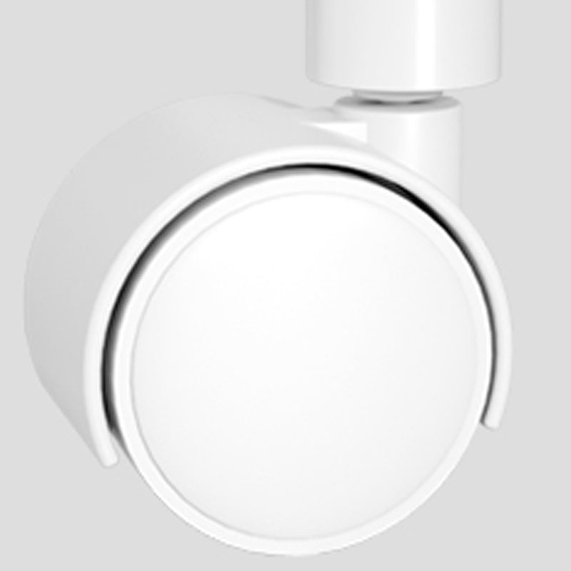 11"W Bookshelf Contemporary Style Bookcase with Casters for Home and Study Room