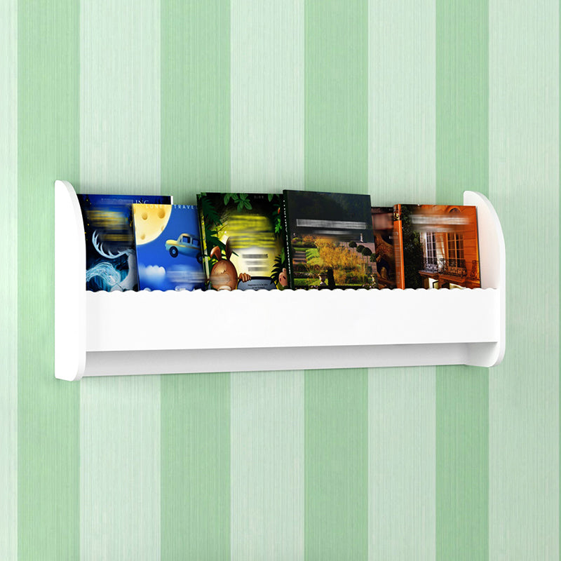 Bibliothèque horizontale murale de la bibliothèque murale de style contemporain pour le bureau à domicile