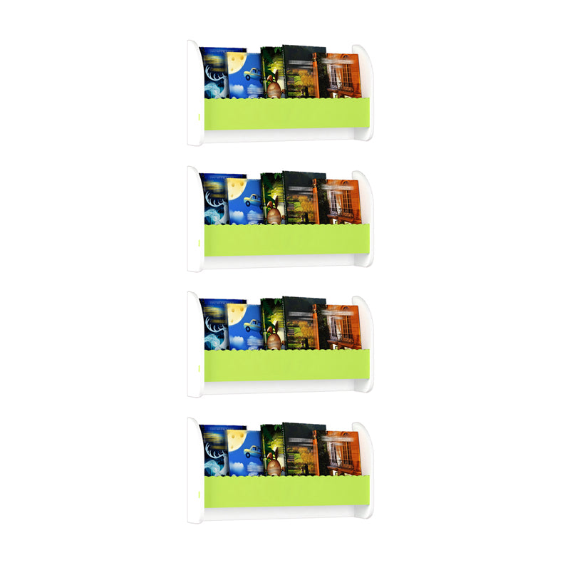 Bibliothèque horizontale murale de la bibliothèque murale de style contemporain pour le bureau à domicile