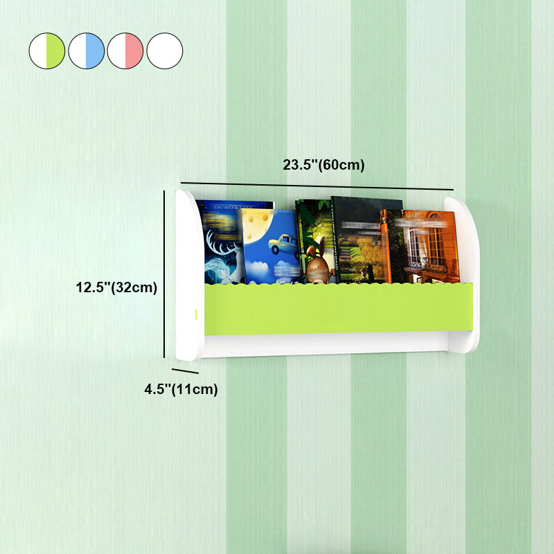 Bibliothèque horizontale murale de la bibliothèque murale de style contemporain pour le bureau à domicile