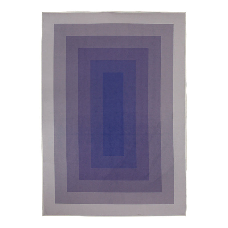 Macarone Couleur de couleurs de salon Bloc de couleur Bloc de tapis Polyester Area Washable Area