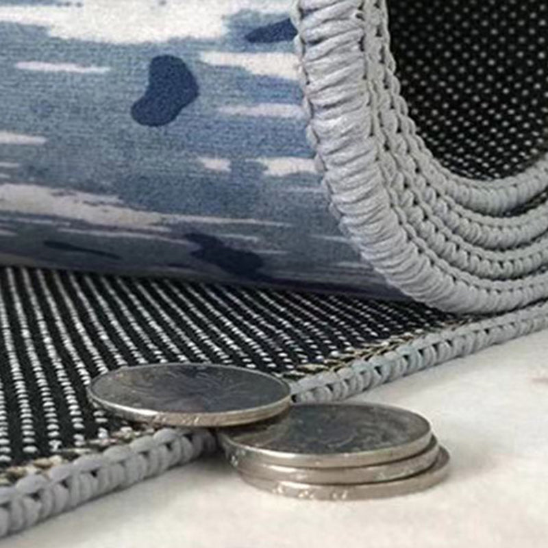 Macarone Couleur de couleurs de salon Bloc de couleur Bloc de tapis Polyester Area Washable Area