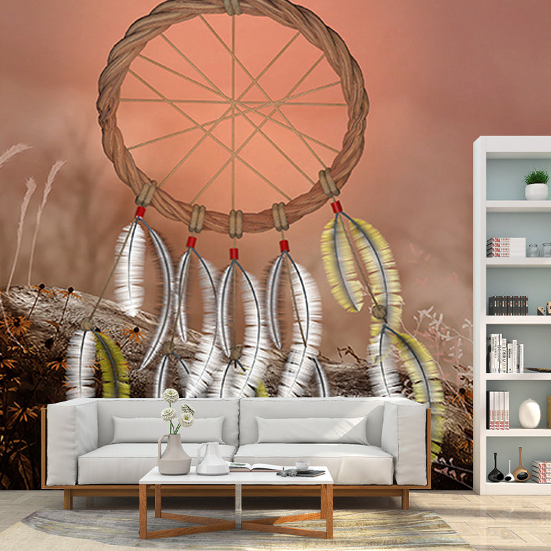 Modern Style Wall Mural Wallpaper Dream Catcher Sitting Room Wall Mural