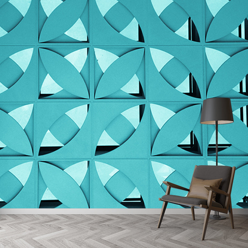 Modern Photography Mural Wallpaper Geometry Living Room Wall Mural