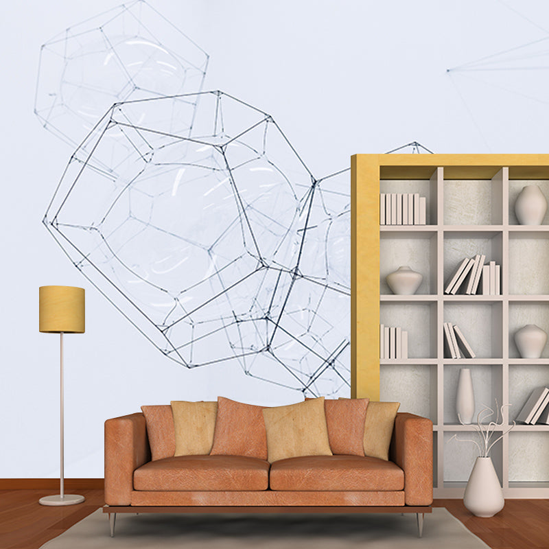 Geometry Photography Mural Wallpaper Environment Friendly Living Room Wall Mural