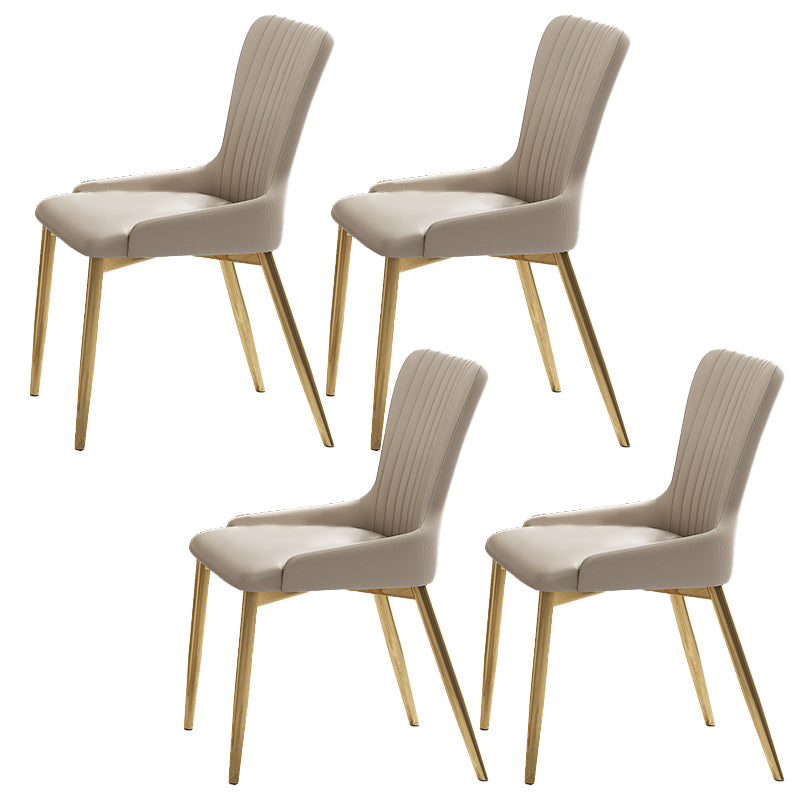 Glam 1/4/5/7 Pieces White Dining Table Set with Sintered Stone Top Scalable Dinette Set
