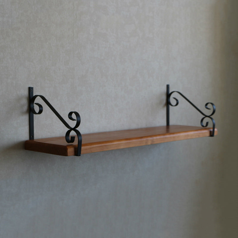 Modern Style Wooden Bookshelf Wall Mounted Shelf Bookcase for Home