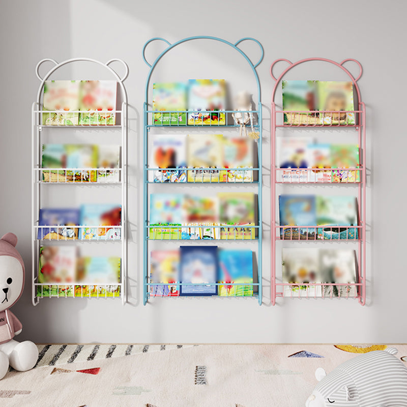 Libreria moderna mobile in metallo in metallo per casa