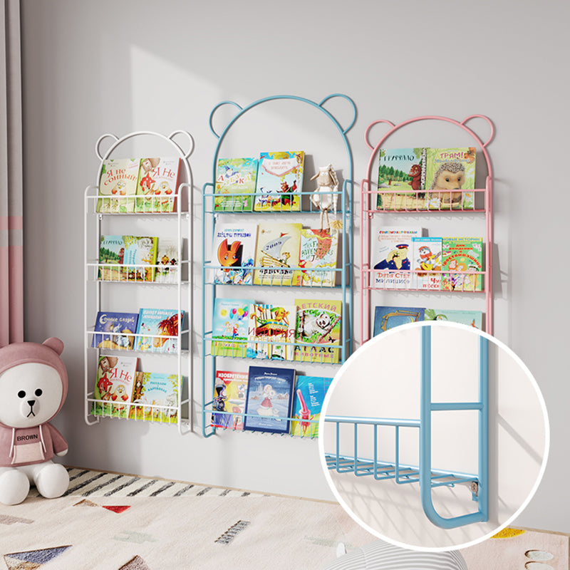 Libreria moderna mobile in metallo in metallo per casa