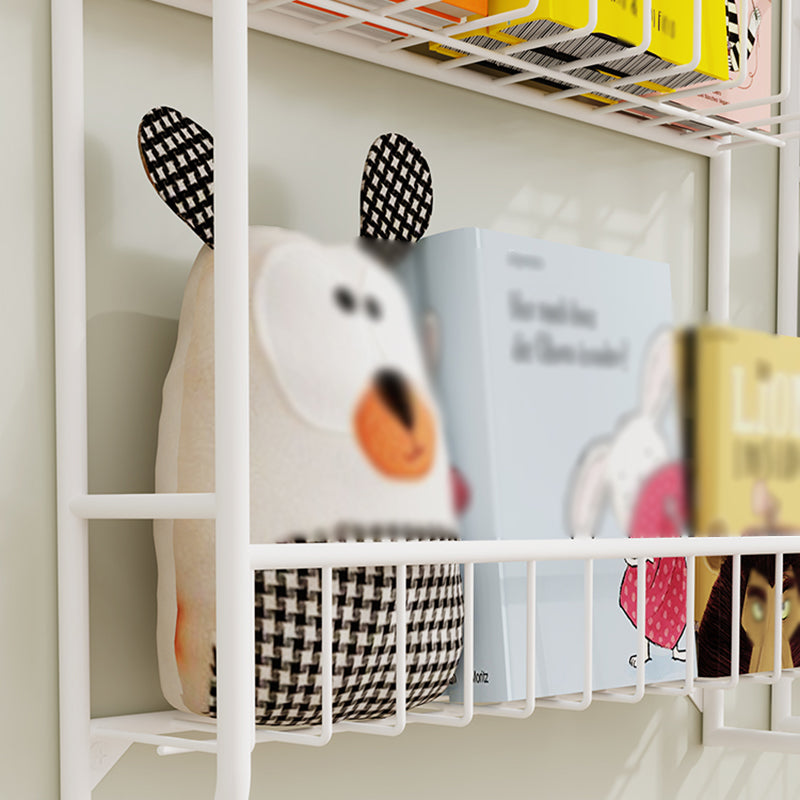 Libreria moderna mobile in metallo in metallo per casa