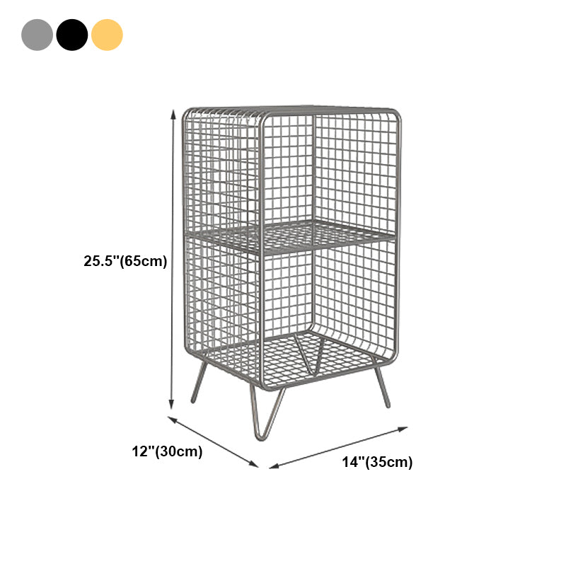 Metal Standard Bücherregal zeitgenössischer Stil geschlossener Bücherregal geschlossen